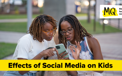 Effects of Social Media on Children’s Mental Health: What a Large New Study Reveals