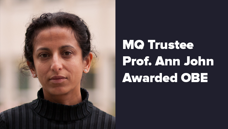 MQ Trustee awarded OBE for services to suicide prevention
