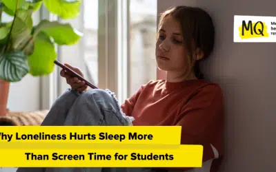 Why Loneliness Hurts Sleep More Than Screen Time for Students