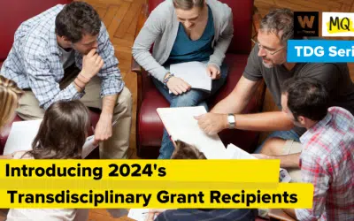 Introducing 2024’s Transdisciplinary Grant Recipients
