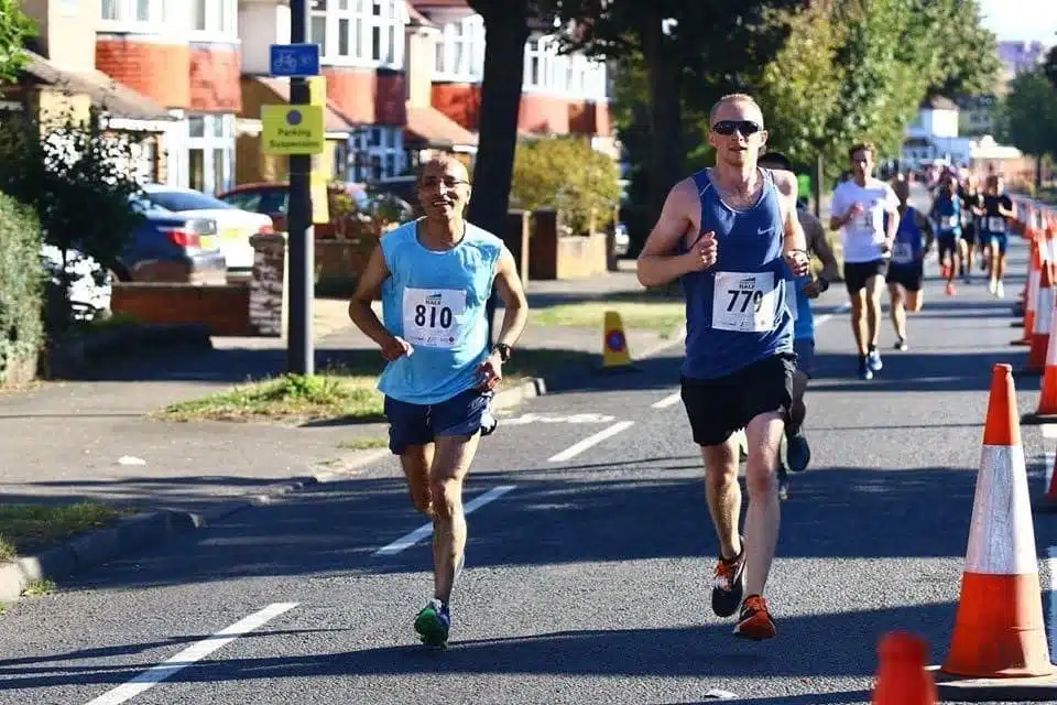 We ran a marathon to raise money for mental health research